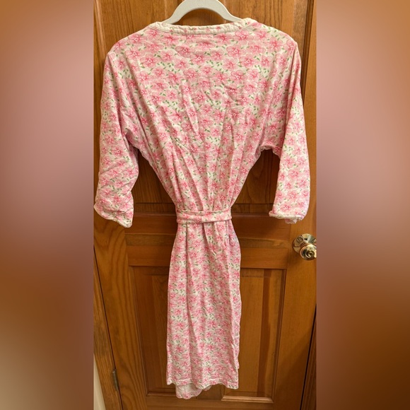 Carole Hochman Pink Floral Women's Robe - Picture 3 of 7